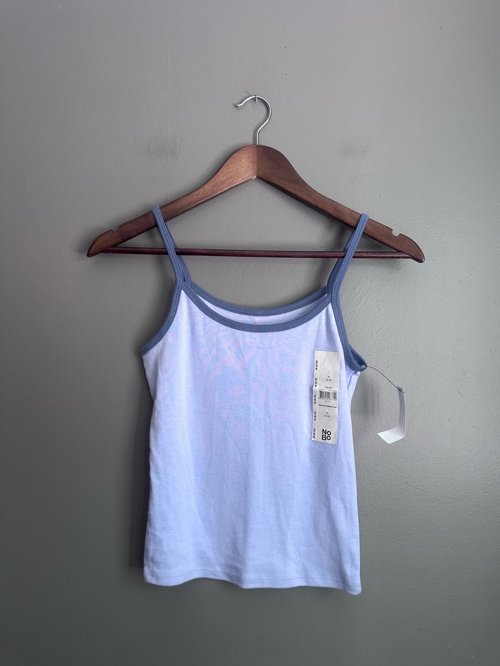 No Boundaries Purple Scoop Neck Cami Tank Top Size Medium
